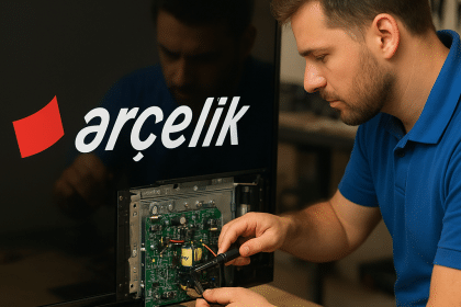 Ankara Arçelik televizyon servisi teknisyeni TV devre kartını onarıyor, hızlı ve garantili (Incomplete: max_output_toke